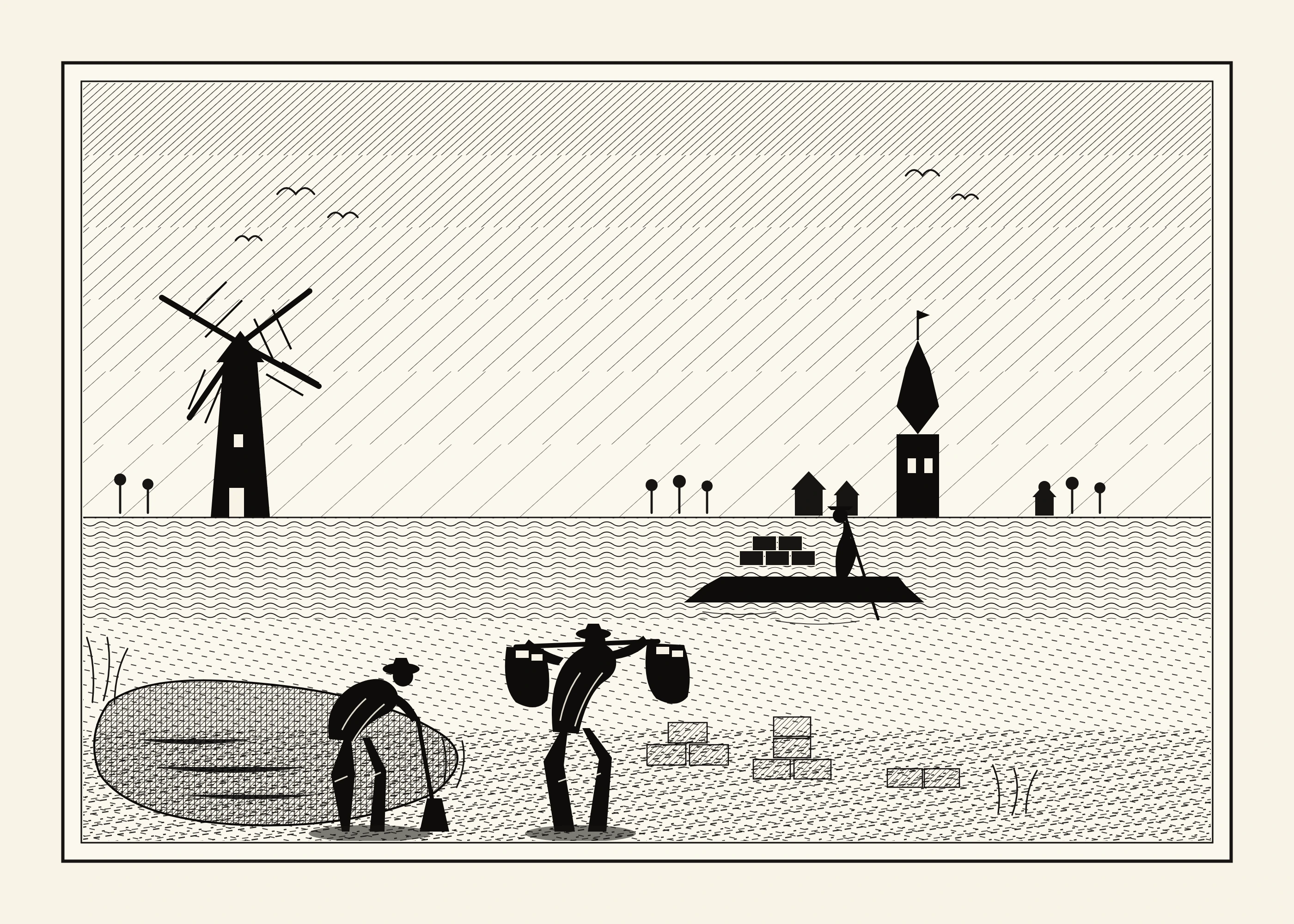 Turf en Trouw. Illustratie