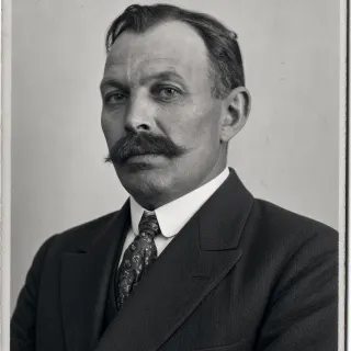 Willekeurige foto uit het historische familiealbum