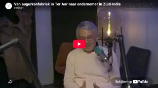 Thumbnail bij blog: Van augurkenfabriek in Ter Aar naar ondernemer in Zuid-India