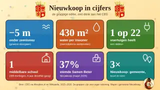 Thumbnail bij blog: Nieuwkoop in cijfers: bijna veilig, bijna droog en bijna interessant