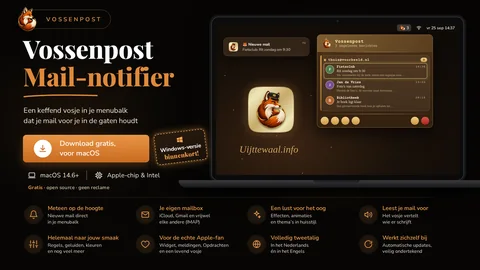 Vossenpost, gratis mail-notifier voor de Mac