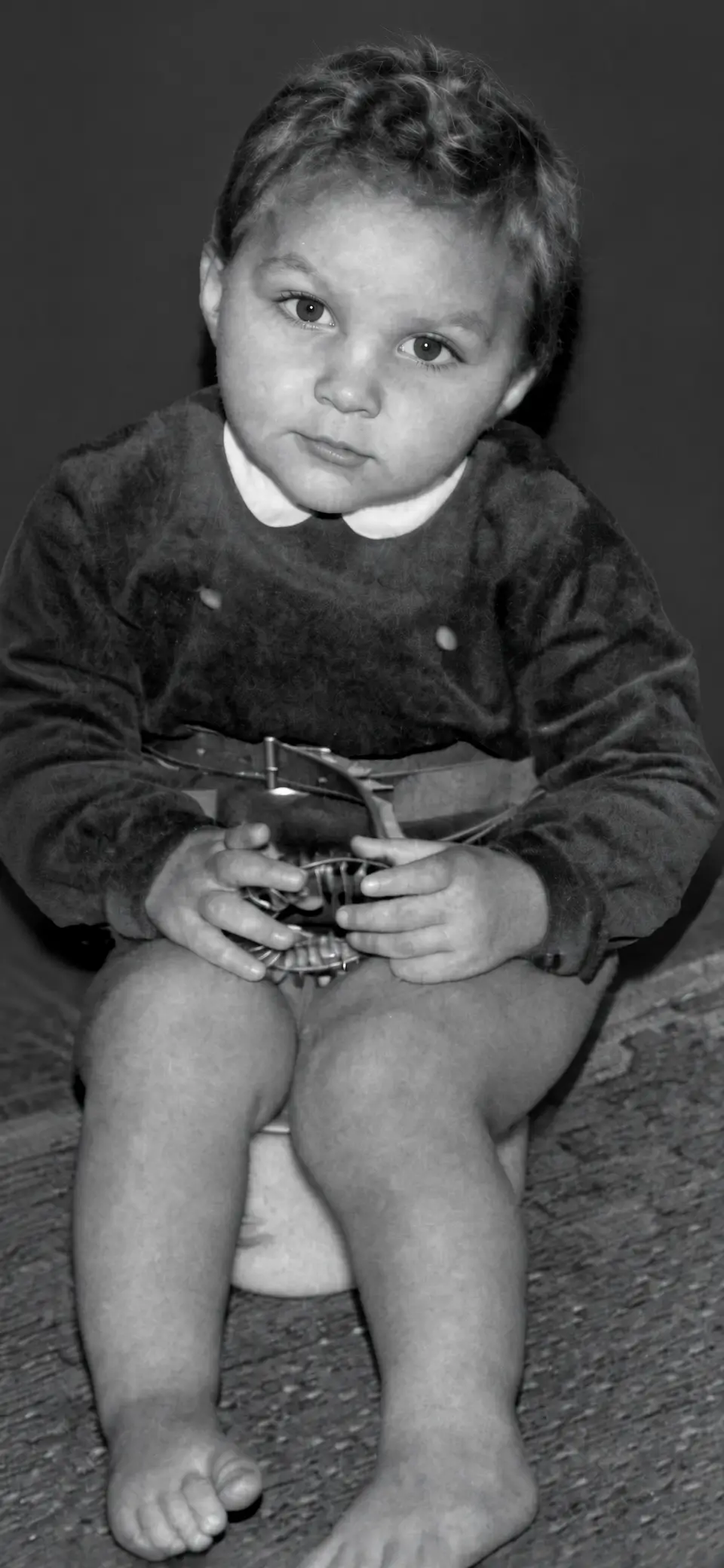 Pim Uijttewaal als baby